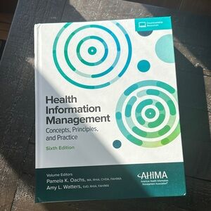 LIKE NEW - Health Information Management Textbook